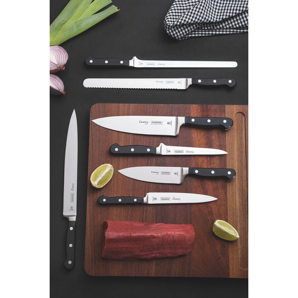 Estuches porta cuchillos de cuero - Plaza Chef Colombia